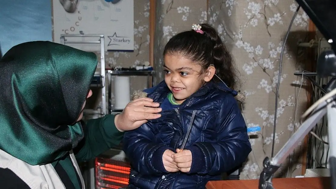 'Suriyeli küçük kız, ilk defa duydu'