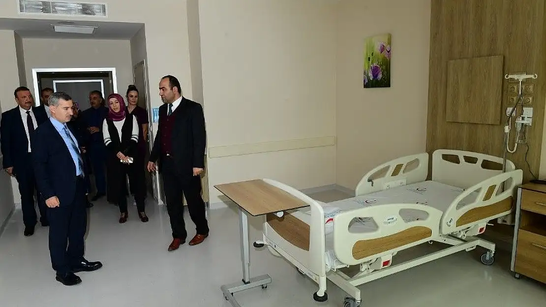 'Çınar, Hasan Çalık Devlet Hastanesini ziyaret etti'
