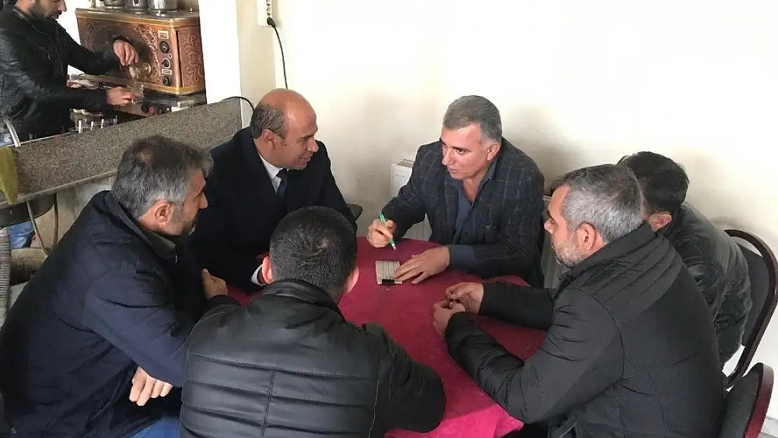 'Vakkas Açar esnaflar ile bir araya geldi'