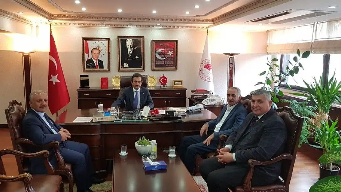 'Ziraat odası başkanları çiftçinin sorunlarını görüştü'