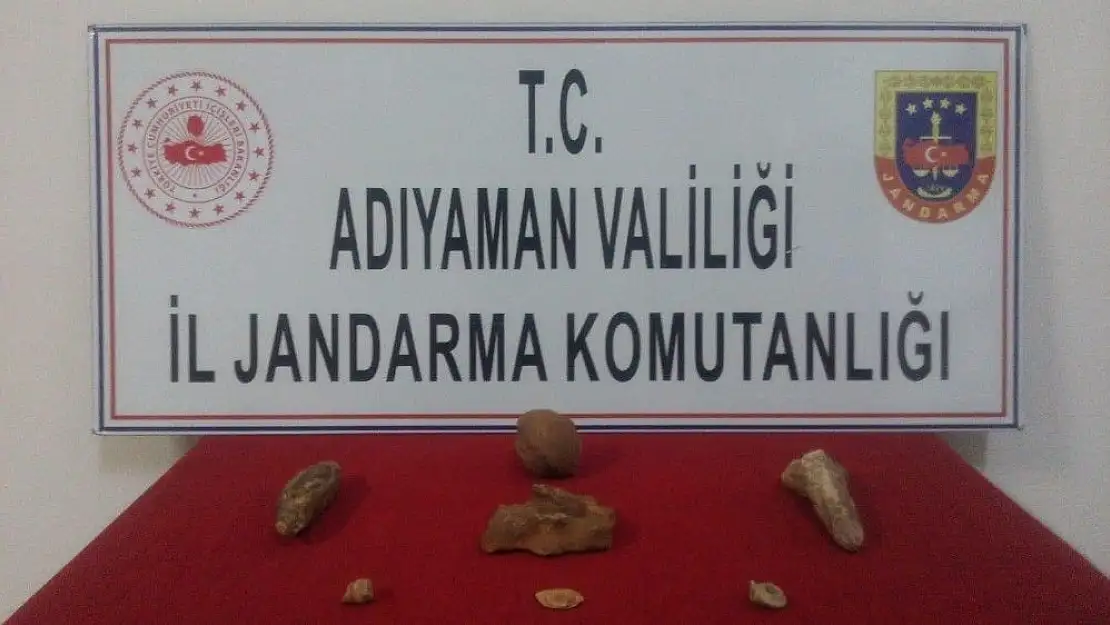 'Jandarma tarihi eser ele geçirdi'