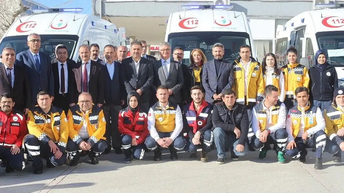 'Adıyaman´da 4 yeni ambulans hizmete girdi'