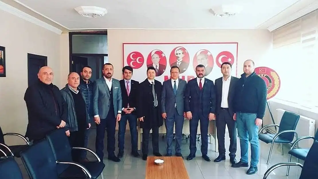 'AK Parti adayı Kırteke´den MHP´ye ziyaret'