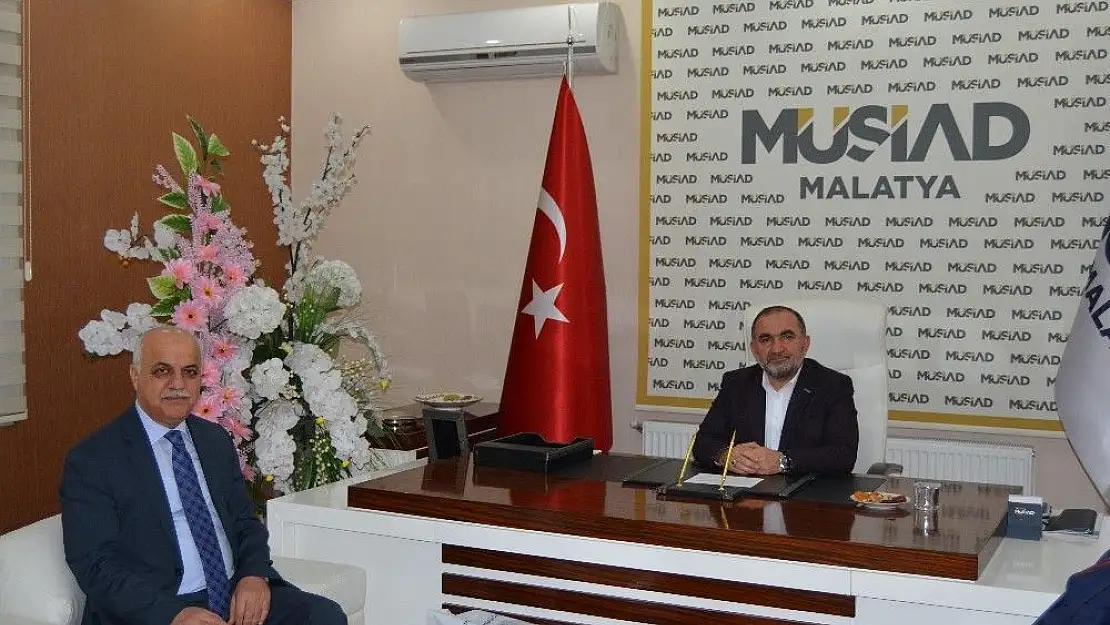 'İl Müftüsü Çimen´den MÜSİAD´a hayırlı olsun ziyareti'
