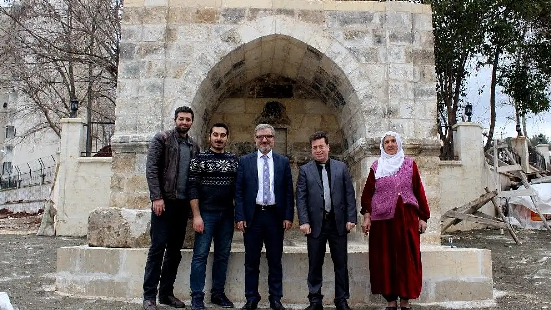 'Meryem Ana Çeşmesi taşınarak restore edildi'