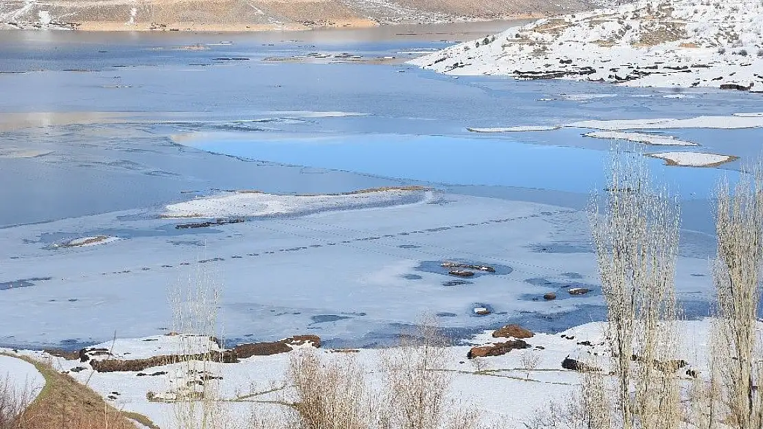 'Yüzen adalar soğuktan dondu'