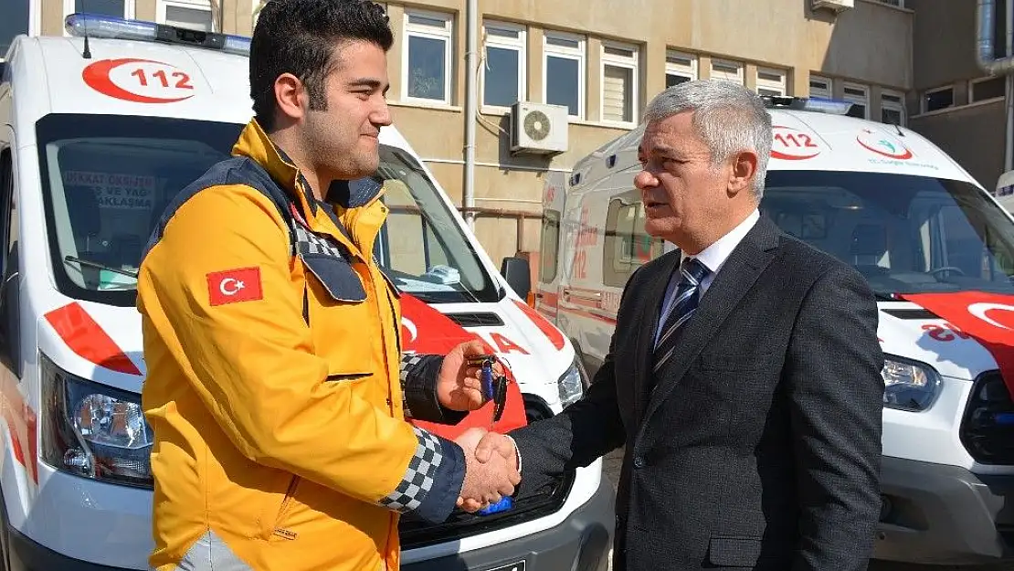 'Kahramanmaraş´a 4 yeni ambulans'