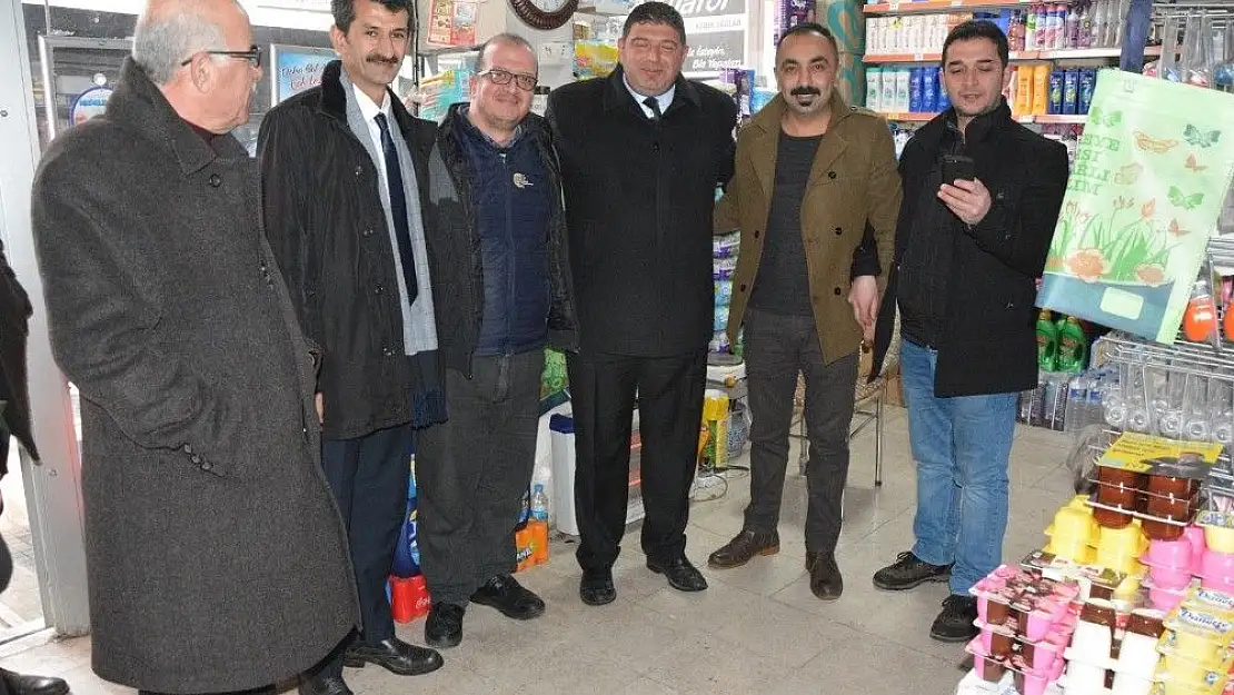 'İyi Partili Parlak esnaflardan destek istedi'