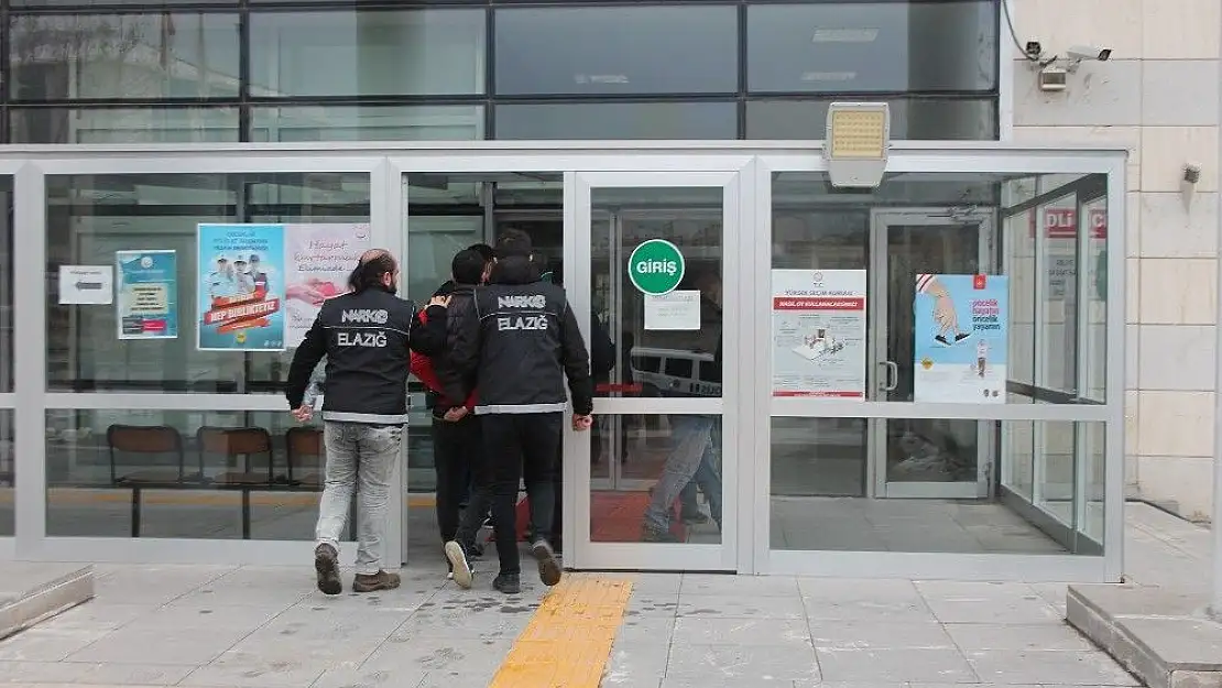 'Eroinle yakalanan 2 şüpheli tutuklandı'