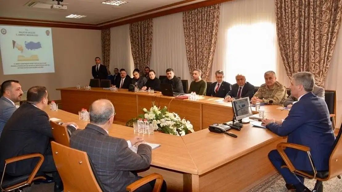 'Malatya´da seçim güvenliği toplantısı'