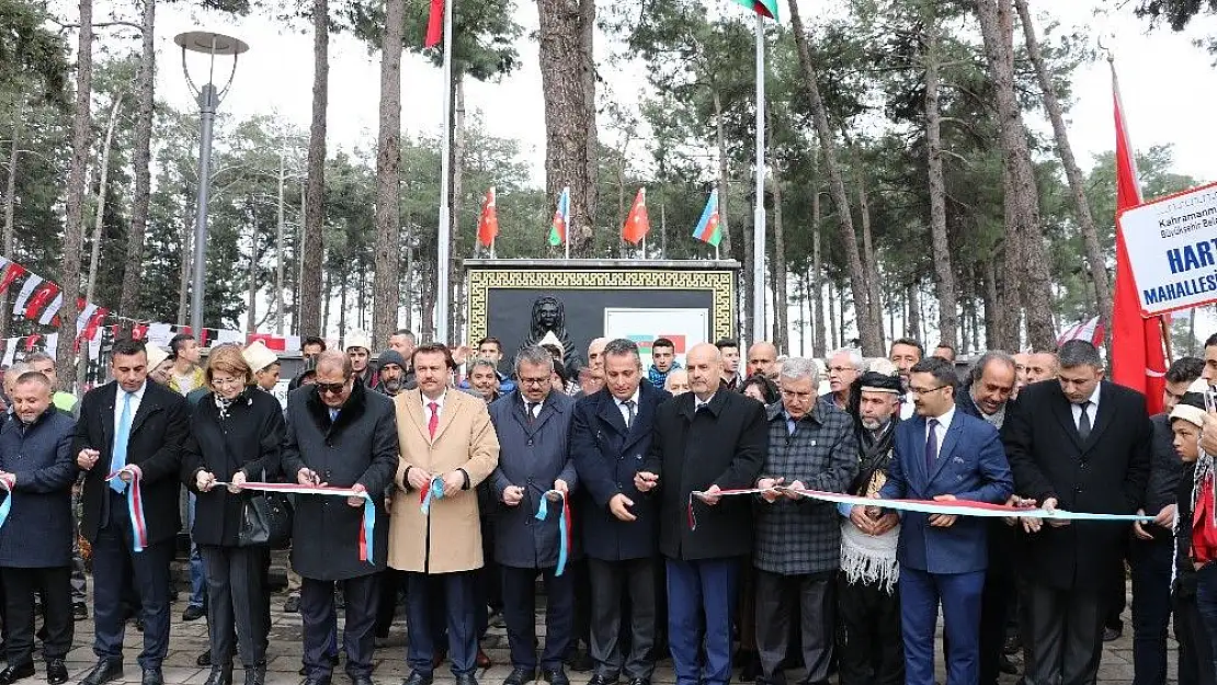 'Kahramanmaraş´ta Hocalı Parkı açıldı'