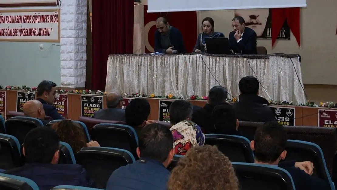 'Elazığ´da rehber öğretmenlere ''Koruyucu Aile'' anlatıldı'