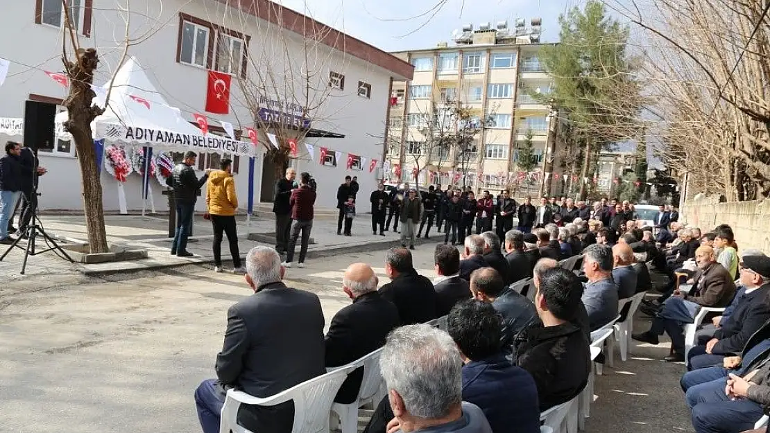 'Adıyaman´da taziye evi açıldı'