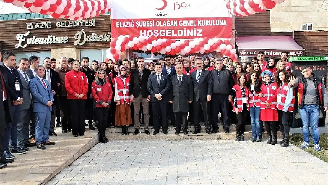 'Kızılay Elazığ Şube Başkanı Rahman Kızılkaya oldu'