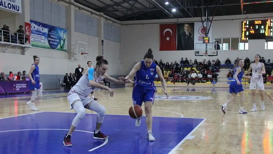 'Türkiye Kadınlar Basketbol 1. Ligi: Elazığ İl Özel İdare: 87 - A Koleji: 60'