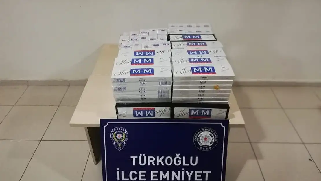 'Kahramanmaraş´ta kaçak sigara operasyonu'