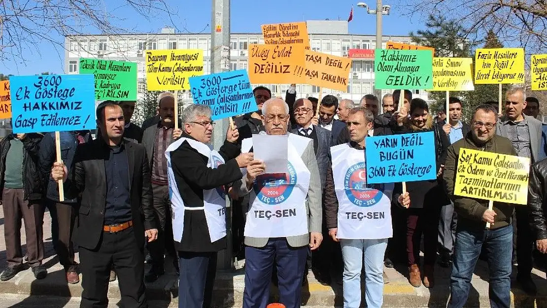 'Milli Eğitim çalışanlarının 3600 ek gösterge talebi'