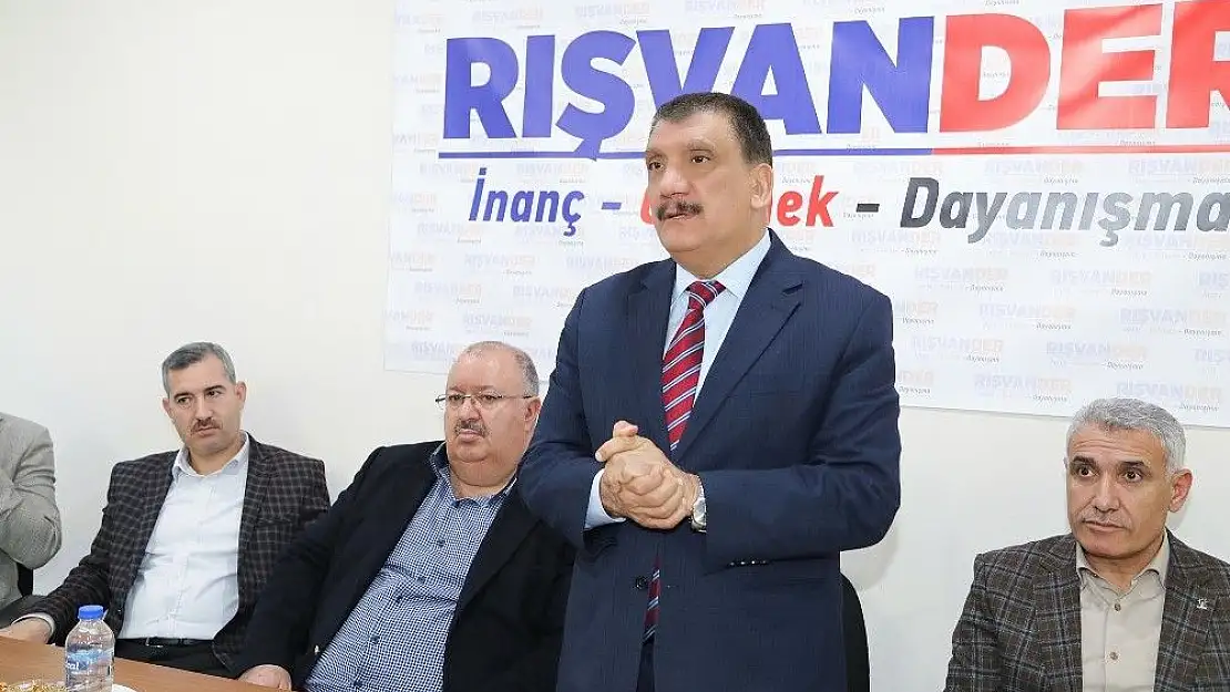 'Gürkan, Rışvan-Der´i ziyaret etti'