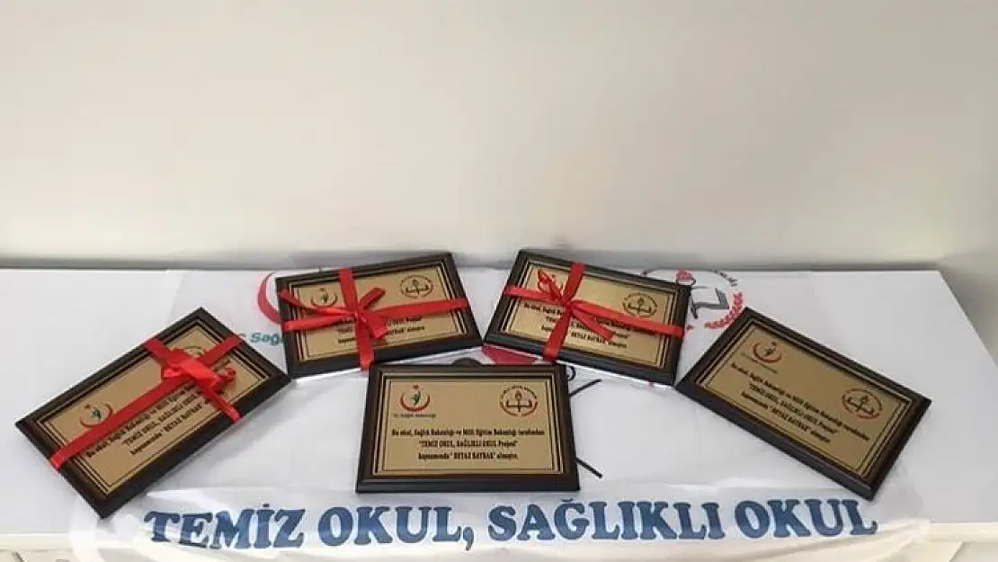 'Mercan Kolejine hijyen ödülü'
