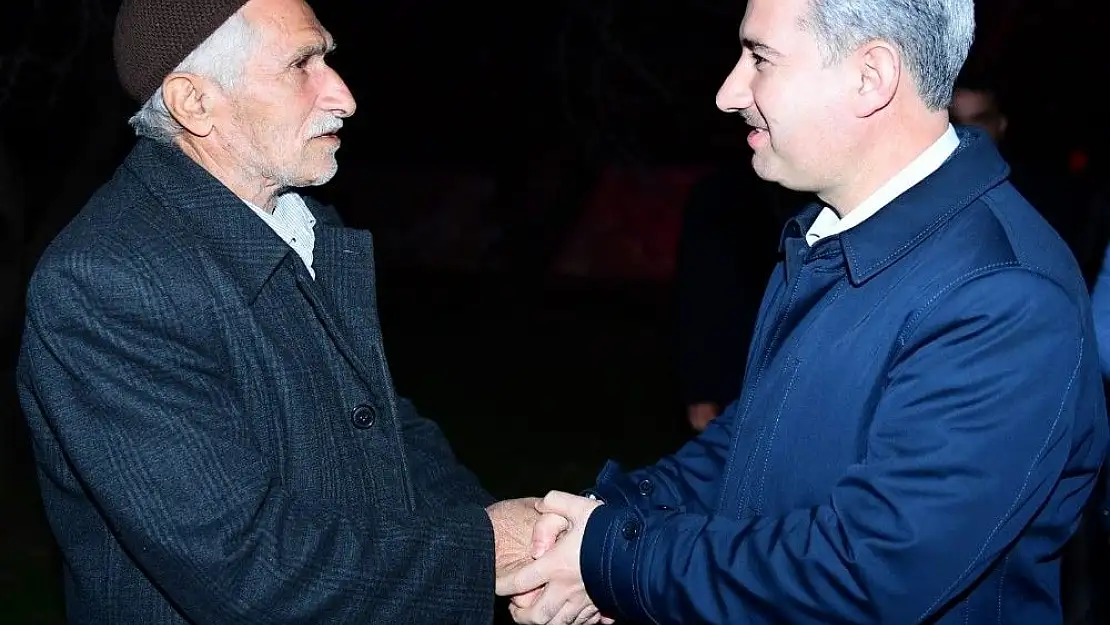 'Çınar, Yaka Mahallesi sakinleriyle buluştu'