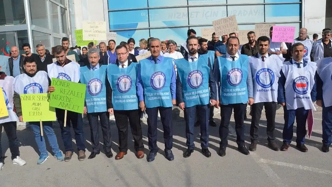 'Malatya Sağlık-Sen´den `Döner Sermaye´ eylemi'