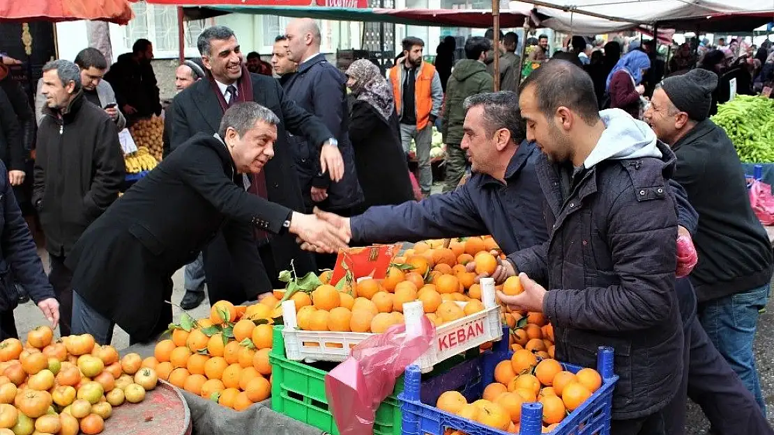 'Başkan Adayı Şekerdağ, Milletvekili Erol´la seçim çalışmalarına devam ediyor'
