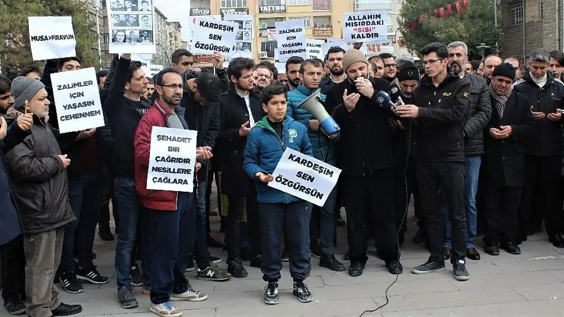 'Elazığ´da Mısır´daki idamlara tepki'