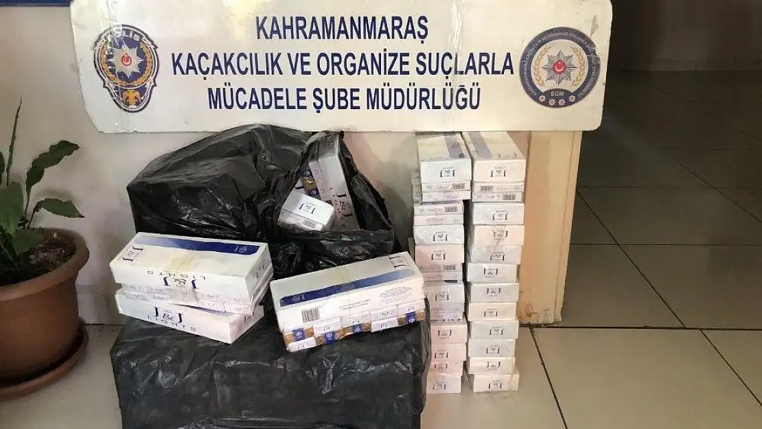 'Kahramanmaraş´ta kaçakçılık operasyonu'