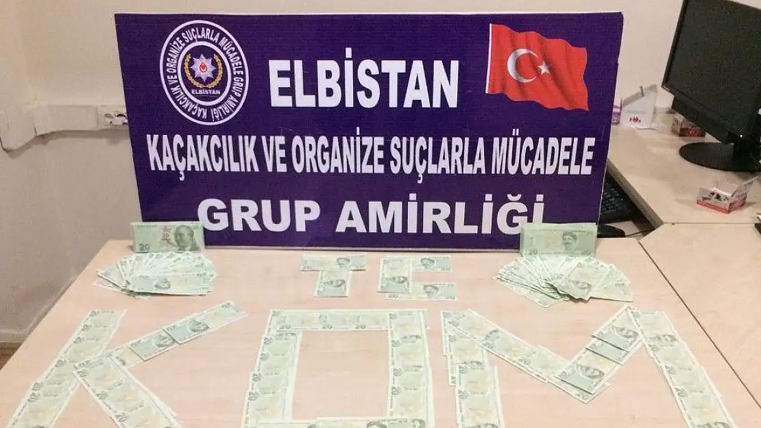 'Kahramanmaraş´ta 231 adet 20 TL´lik sahte banknot ele geçirildi'