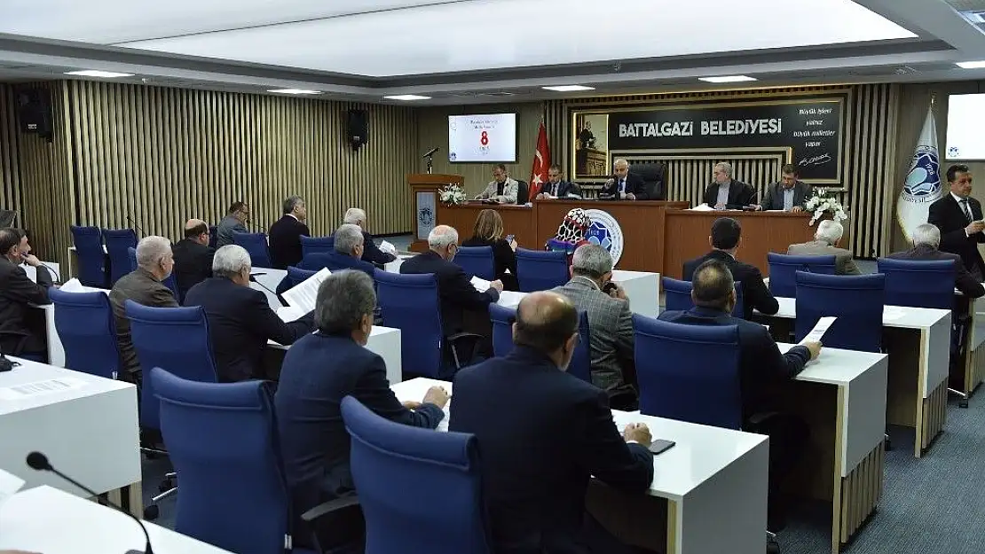 'Battalgazi Belediye Meclisi Mart ayı toplantısını yaptı'