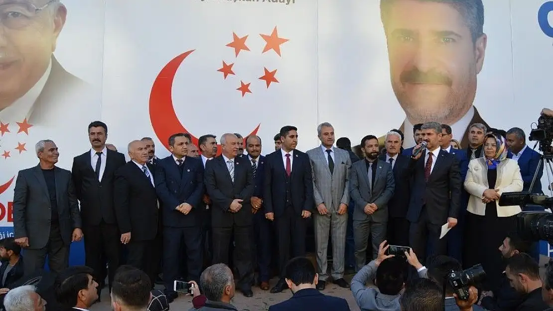 'Reşit Alkan´ın seçim irtibat bürosu açıldı'