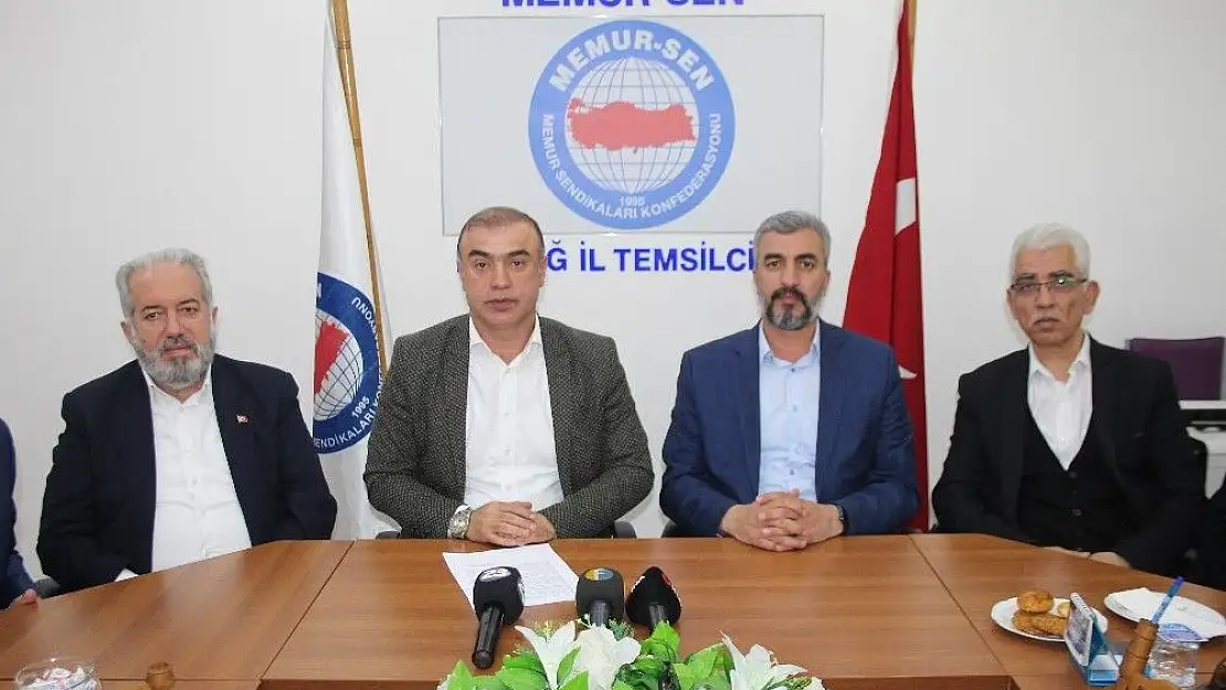 'Diyanet-Sen Elazığ Şubesinden ezana saygısızlığa tepki'