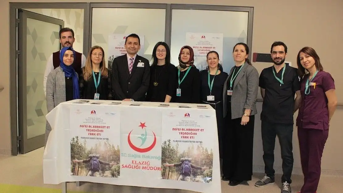 'Elazığ´da Pulmoner Rehabilitasyon Haftası etkinliği'