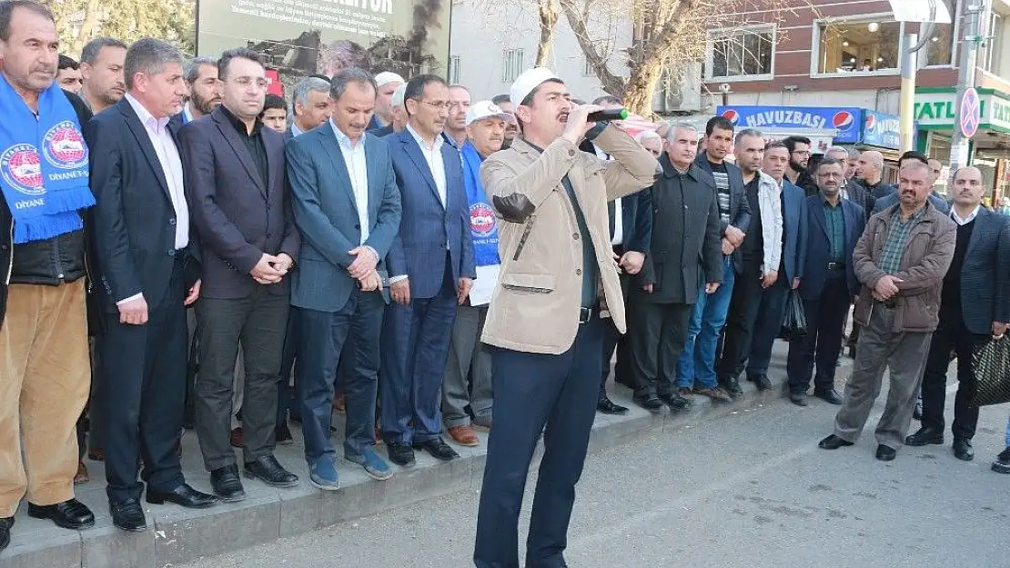 'Ezana yapılan saygısızlığa tepki gösterildi'
