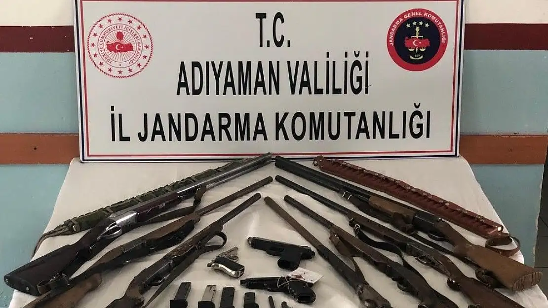 'Jandarmadan silah üretim ve tamiri yapılan eve operasyon'