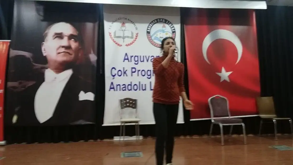 'Arguvan´da şiir okuma yarışması'