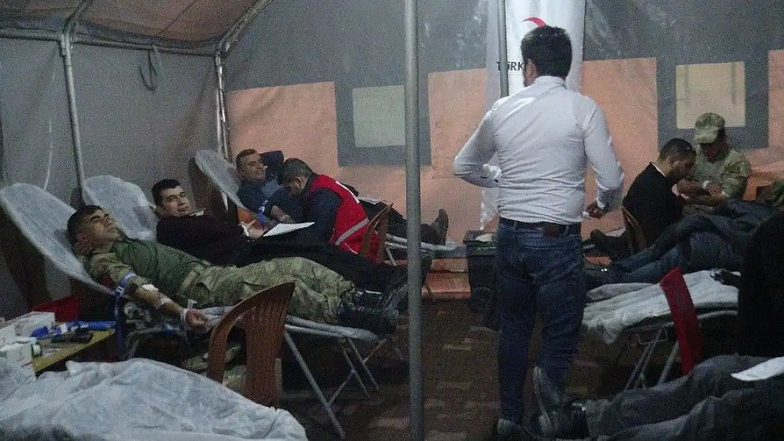 'Doğanşehir´de rekor kan bağışı'