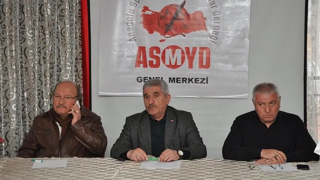 'Anadolu Spor Medyası ve Yazarlar Derneği kongresini yaptı'