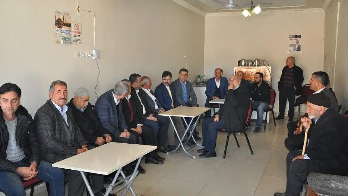 'Milletvekili Taş Sincik ilçesini gezdi'