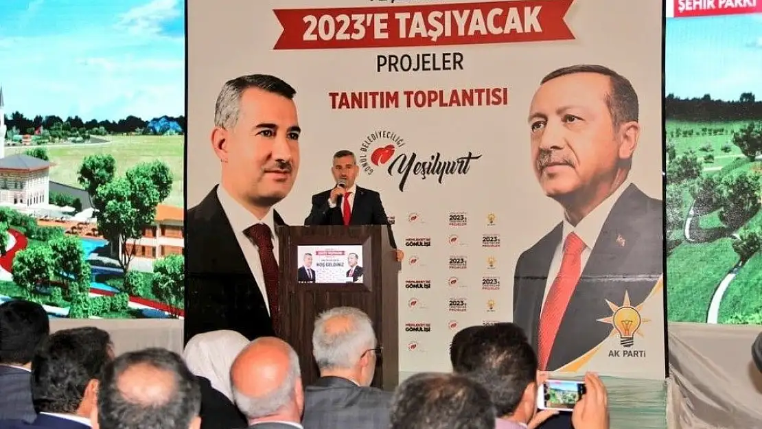 'Çınar, Yeşilyurt için projelerini açıkladı'