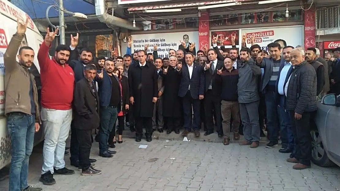 'Milletvekili Fendoğlu Gölbaşı ilçesini gezdi'