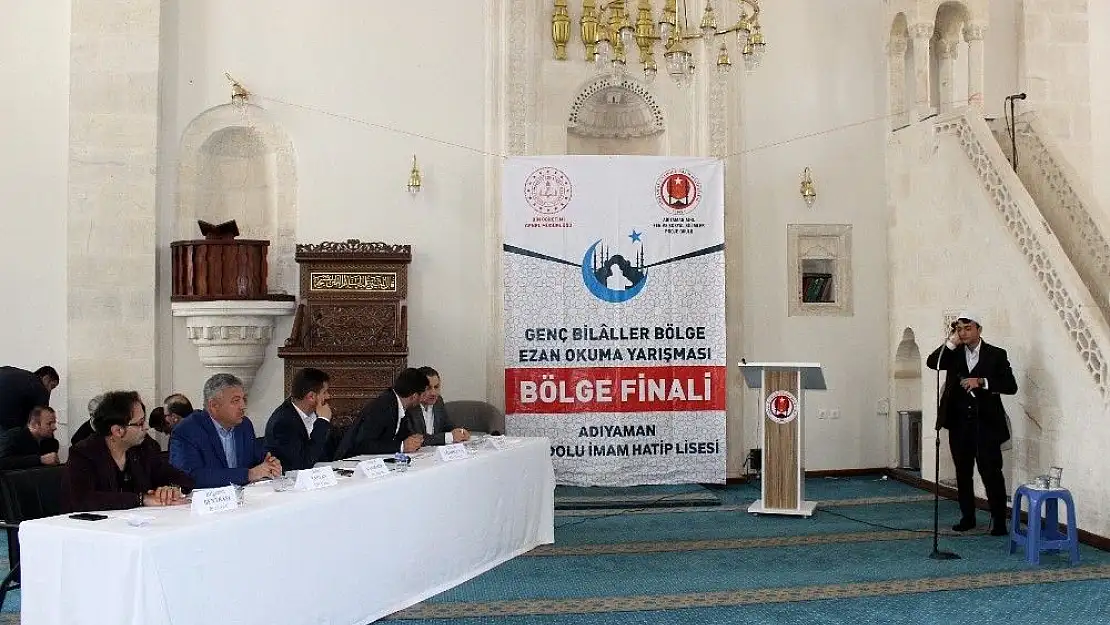 'Genç Bilaller Bölge Ezan Okuma Yarışması düzenlendi'