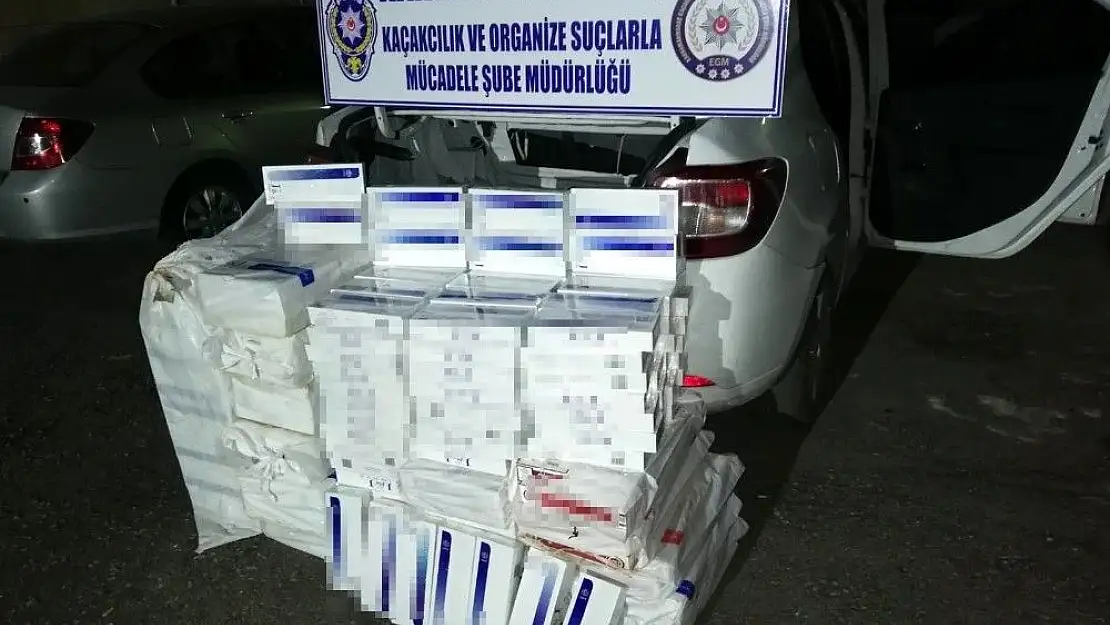 'Kahramanmaraş´ta kaçak sigara operasyonu'