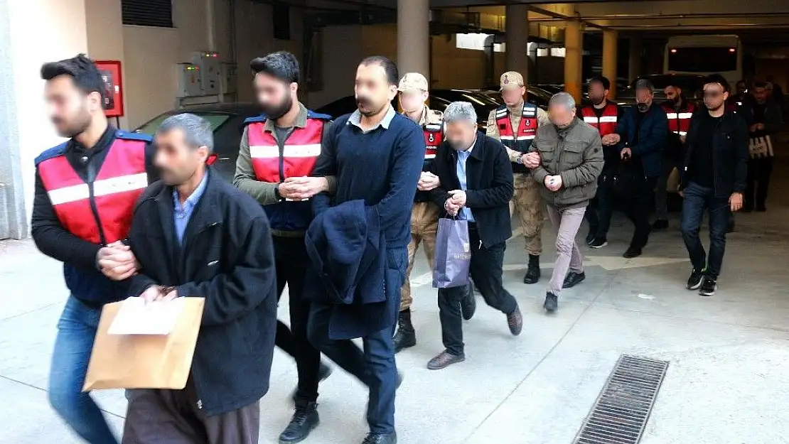 'Terör operasyonunda gözaltına alınan 9 zanlı serbest bırakıldı'