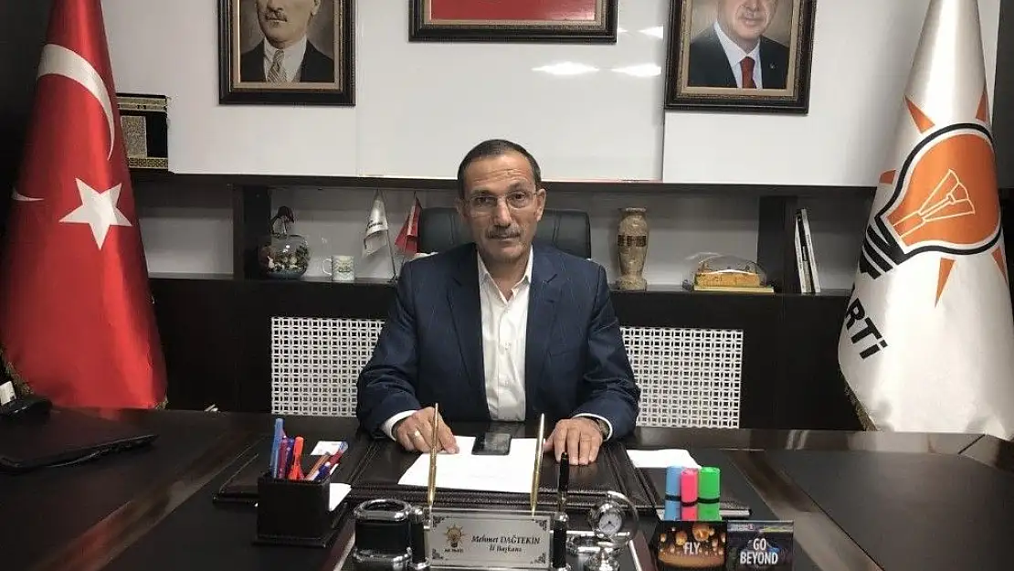 'Başkan Dağtekin cumhurbaşkanının müjdelerle Adıyaman´a geleceğini söyledi'