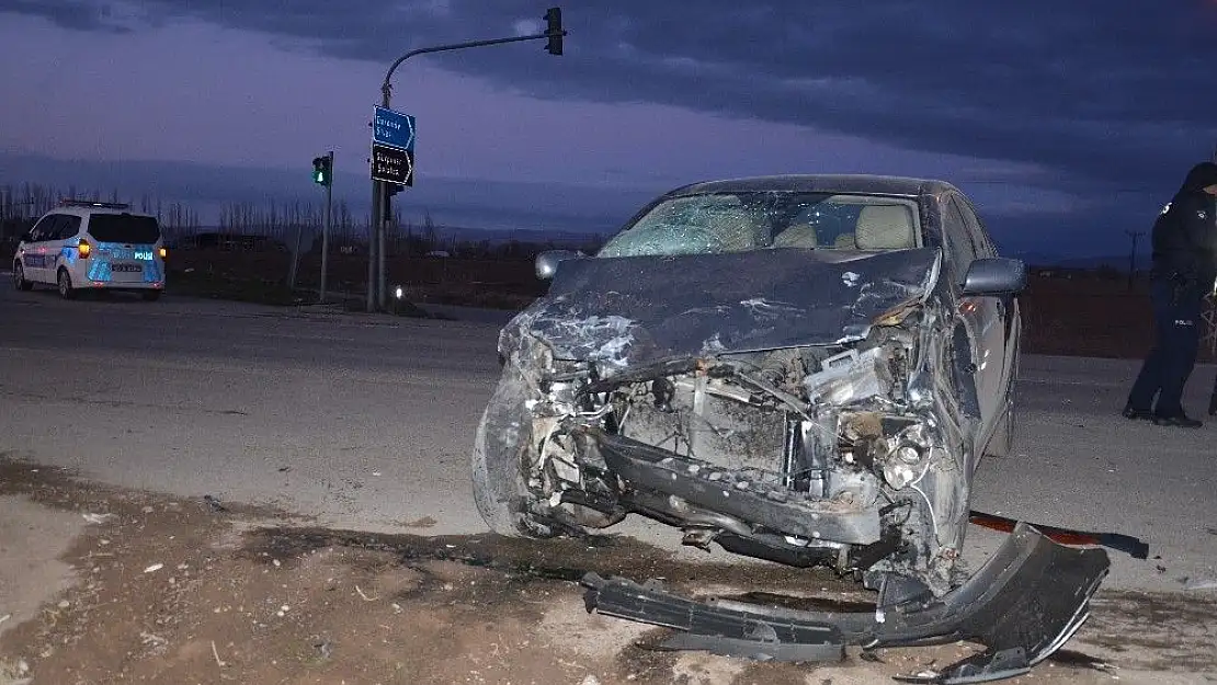 'Elbistan´da trafik kazası: 1 yaralı'