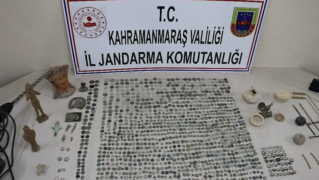 'Kahramanmaraş´ta tarihi eser operasyonu'
