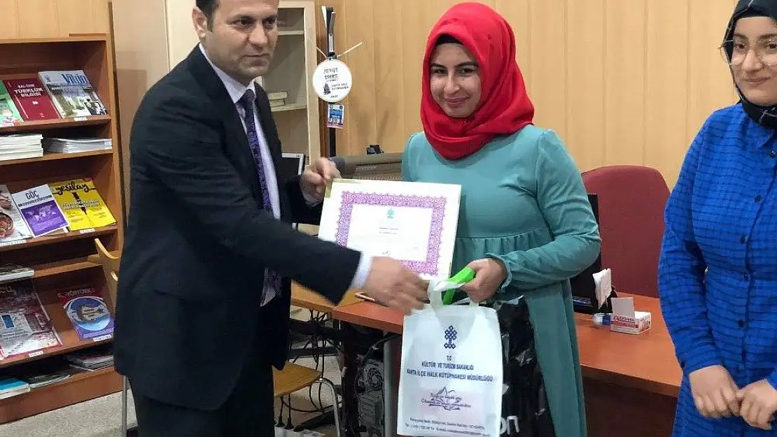'Kahta´da 55. kütüphane haftası kutlanıyor'