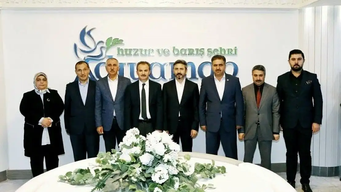 'AK Parti teşkilatından Başkan Kılınç´a `hayırlı olsun´ ziyareti'