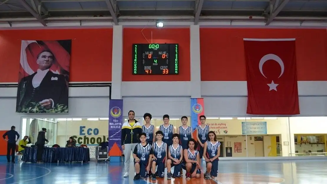'TED Koleji basketbol turnuvasında finale yükseldi'